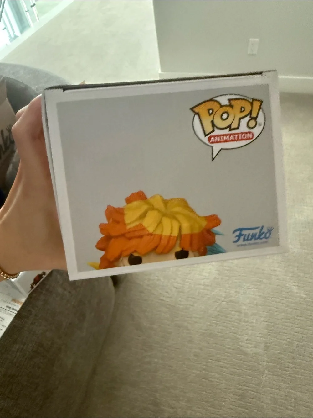 Funko Pop Premium Zenitsu Agatsuma #2502 Demon Slayer Infinity Castle